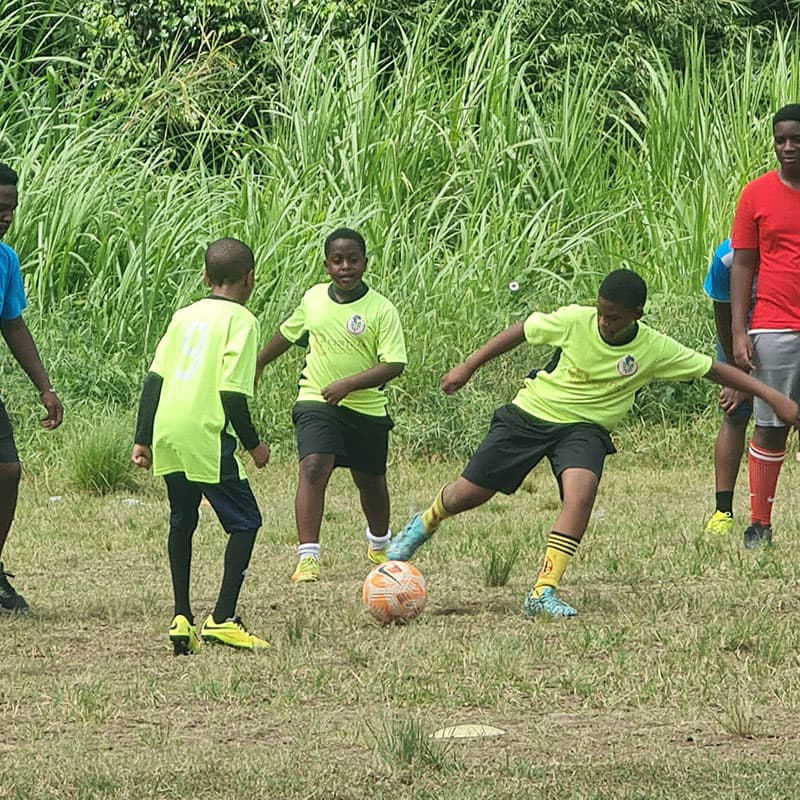 Older players during a practice match