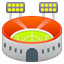 Football stadium icon